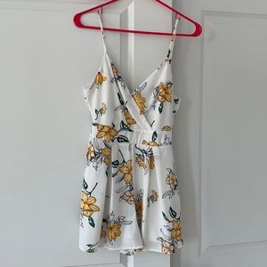Flowery romper